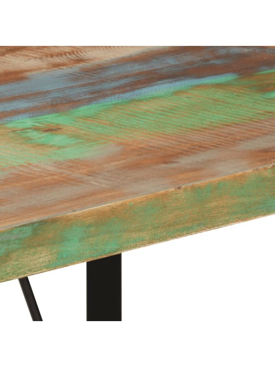 Barový stůl 110x55x107 cm masivní recyklované dřevo a železo