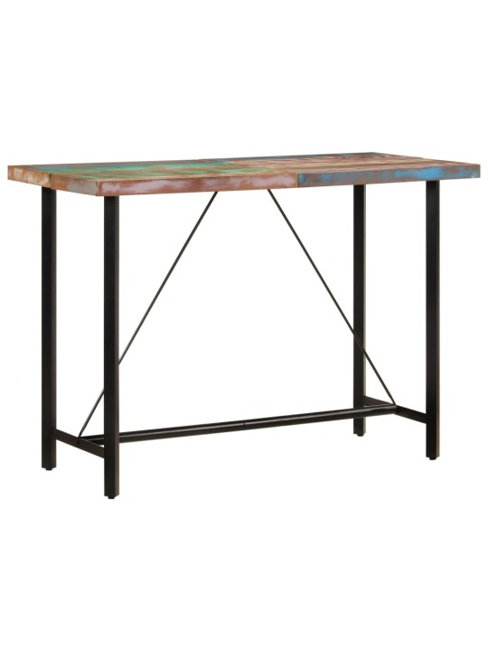 Barový stůl 150 x 70 x 107 cm masivní recyklované dřevo