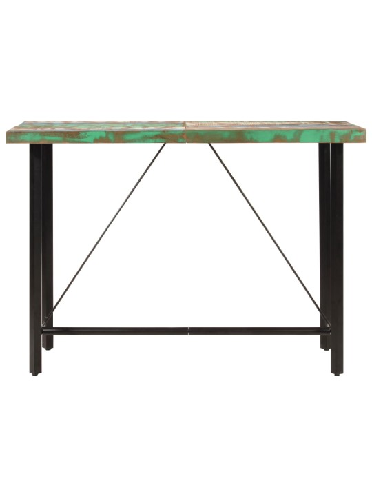 Barový stůl 150 x 70 x 107 cm masivní recyklované dřevo