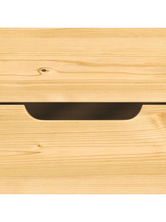 Válenda se 2 zásuvkami IRUN 90x200 cm masivní borové dřevo