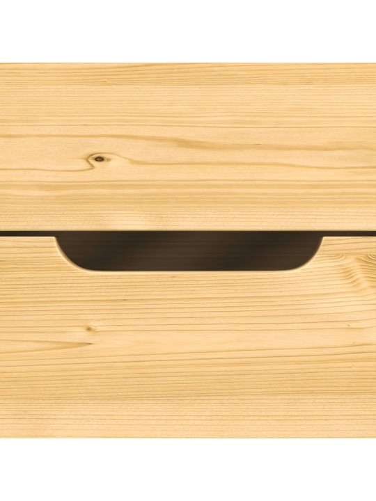 Válenda se 2 zásuvkami IRUN 90x200 cm masivní borové dřevo