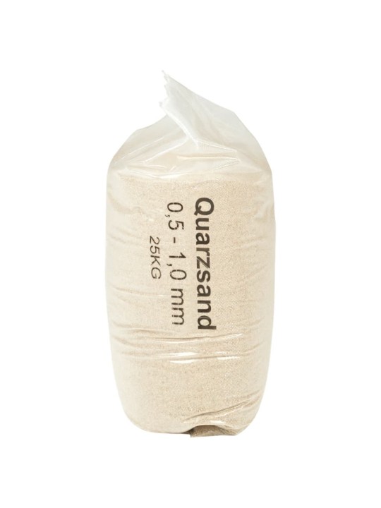 Filtrační písek 25 kg 0,5–1,0 mm