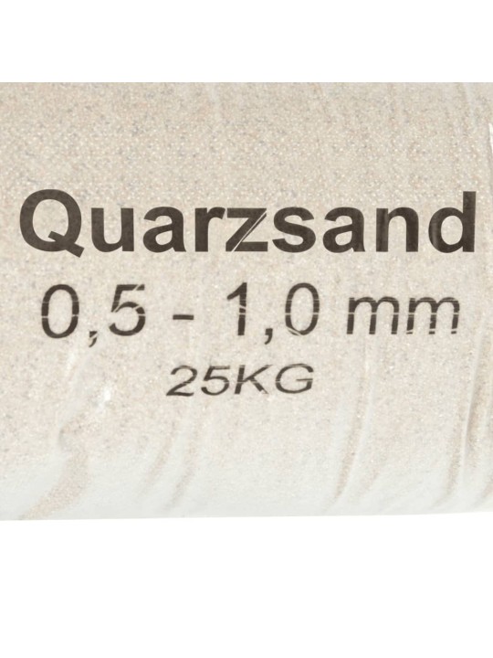 Filtrační písek 25 kg 0,5–1,0 mm