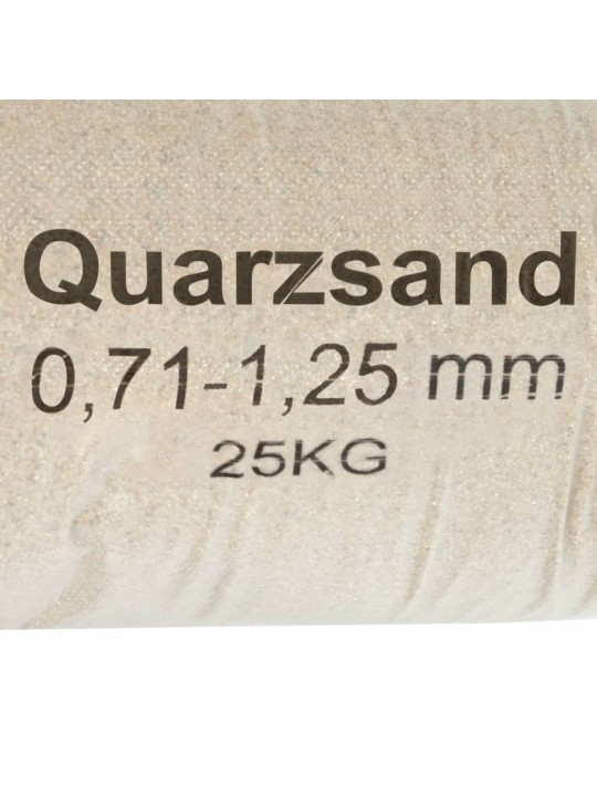 Filtrační písek 25 kg 0,71–1,25 mm