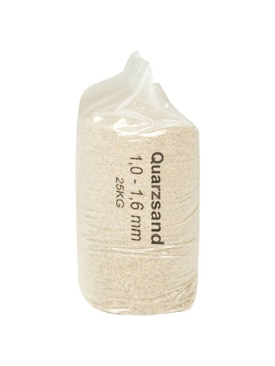 Filtrační písek 25 kg 1,0–1,6 mm