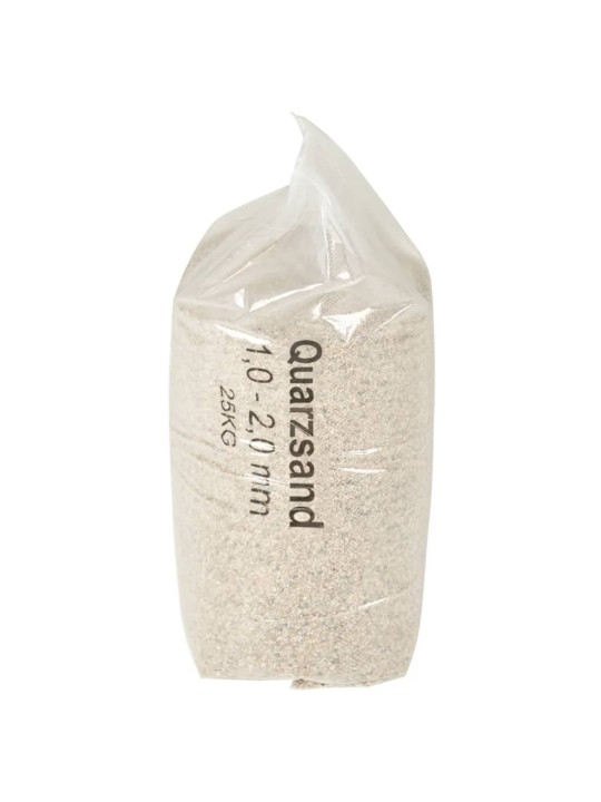 Filtrační písek 25 kg 1,0–2,0 mm