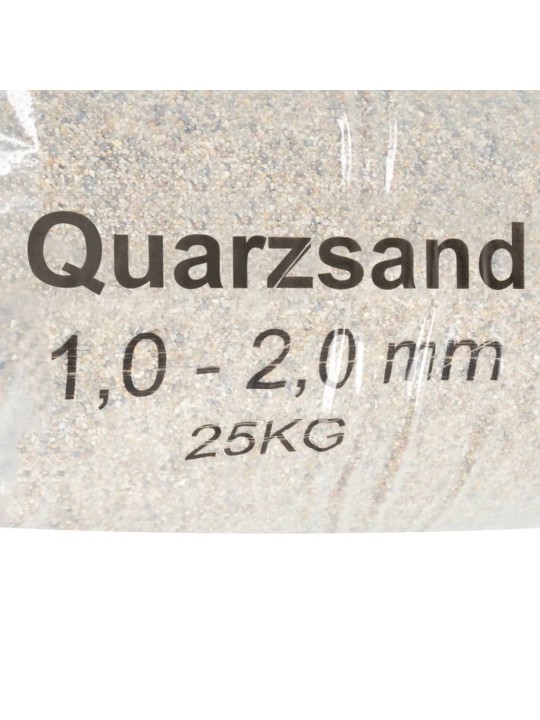 Filtrační písek 25 kg 1,0–2,0 mm