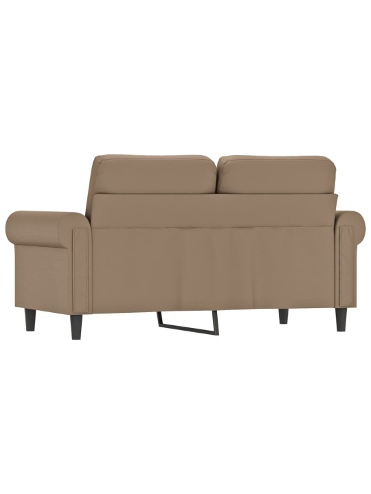 2místná pohovka cappuccino 120 cm umělá kůže