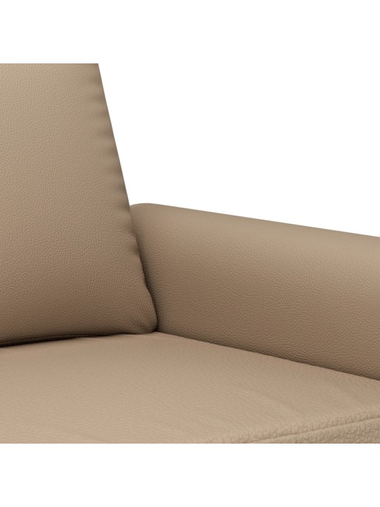 2místná pohovka cappuccino 120 cm umělá kůže