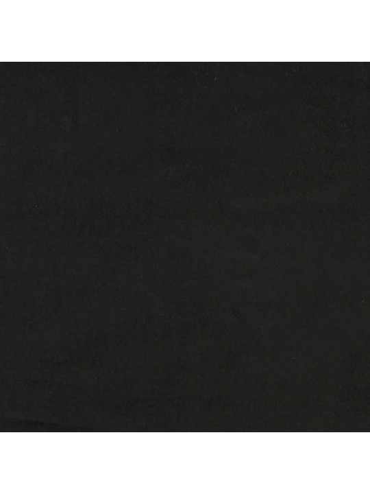 2místná pohovka černá 120 cm samet