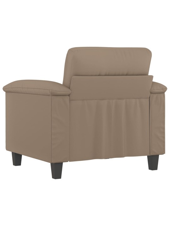 Křeslo cappuccino 60 cm umělá kůže