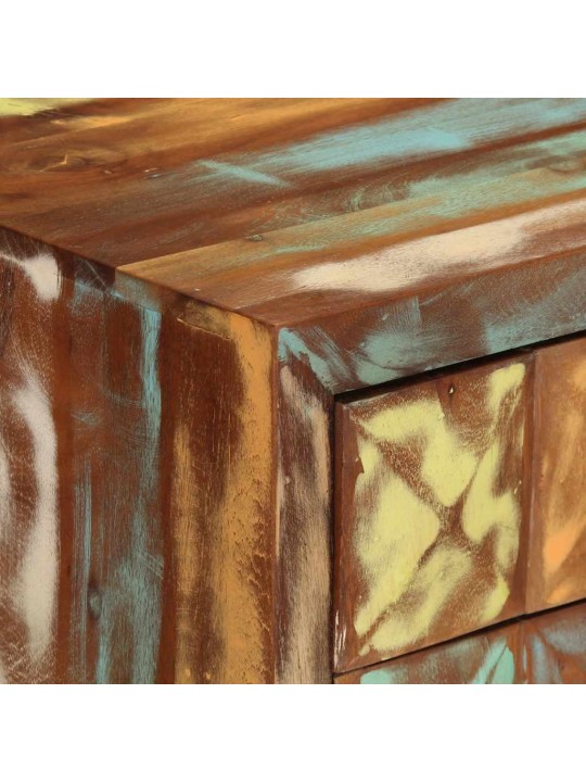 Komoda vícebarevná 70x35x70 cm masivní recyklované dřevo