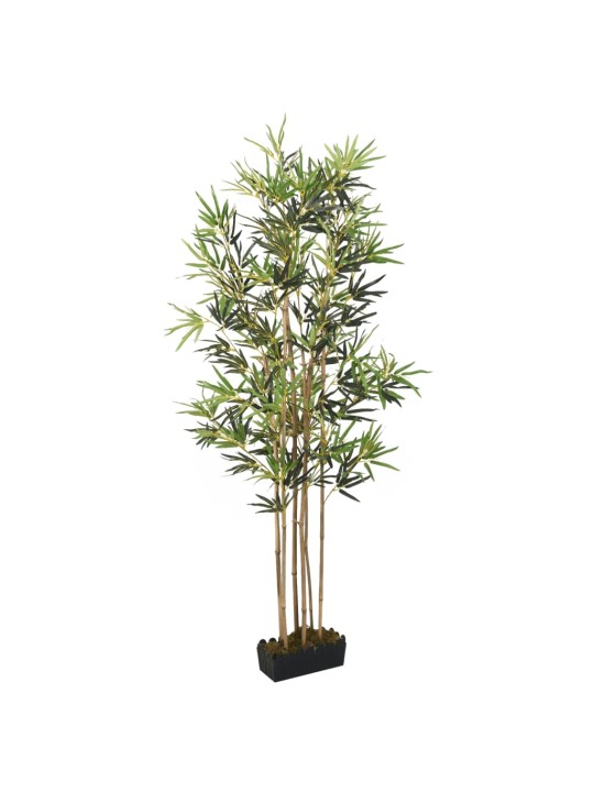 Umělý bambus 552 listů 120 cm zelený