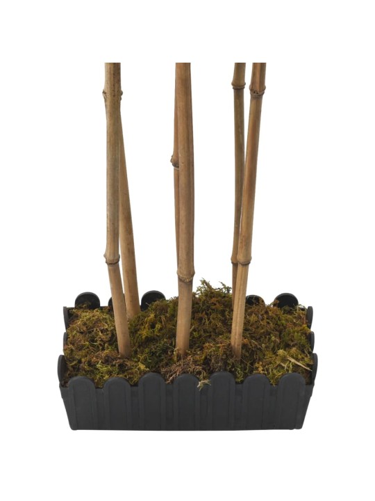 Umělý bambus 552 listů 120 cm zelený