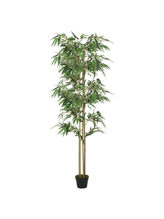 Umělý bambus 988 listů 150 cm zelený