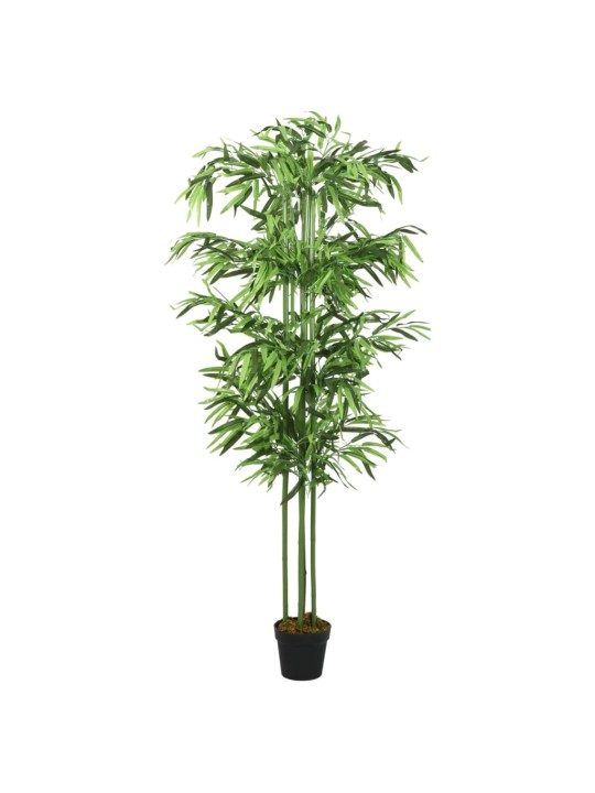 Umělý bambus 864 listů 180 cm zelený