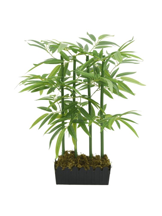 Umělý bambus 500 listů 80 cm zelený