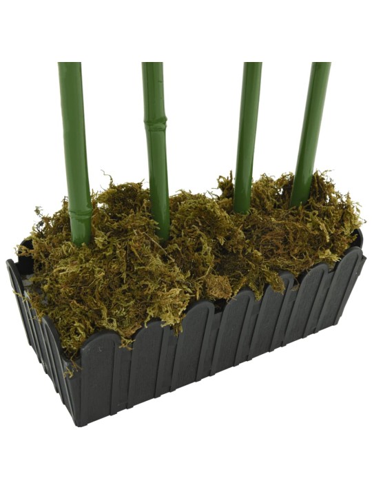 Umělý bambus 500 listů 80 cm zelený