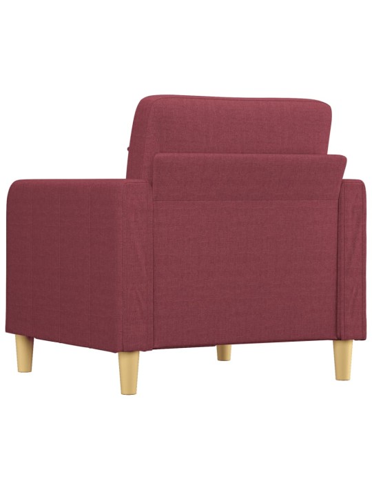 Křeslo vínové 60 cm textil