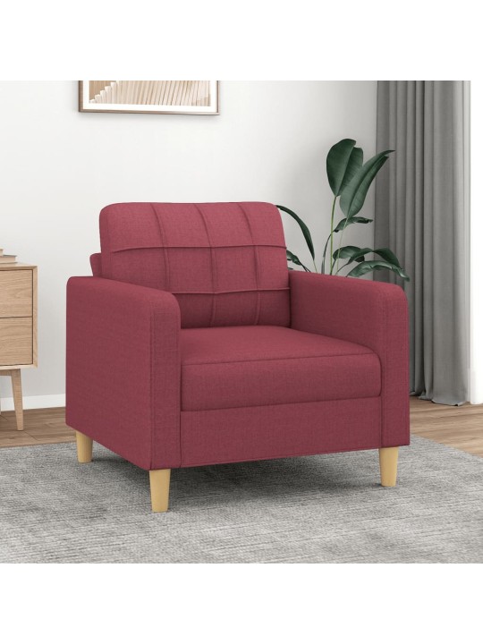 Křeslo vínové 60 cm textil