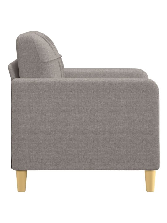 Křeslo taupe 60 cm textil