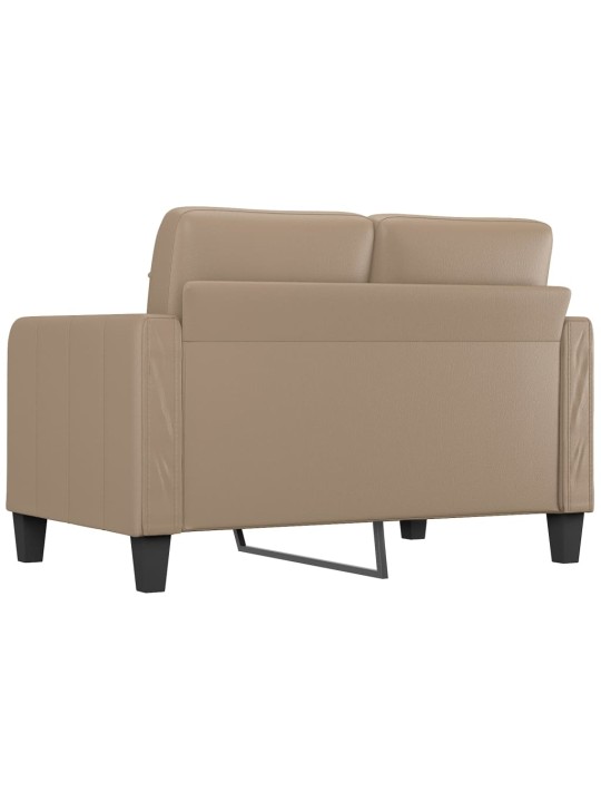 2místná pohovka cappuccino 120 cm umělá kůže