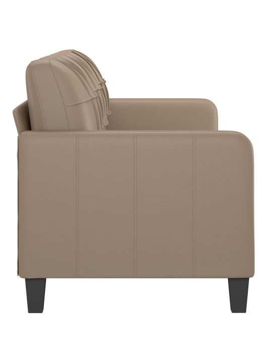 3místná pohovka cappuccino 180 cm umělá kůže