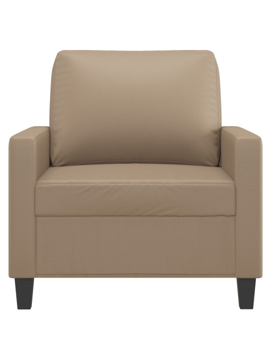 Křeslo cappuccino 60 cm umělá kůže
