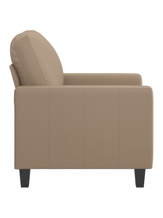 Křeslo cappuccino 60 cm umělá kůže