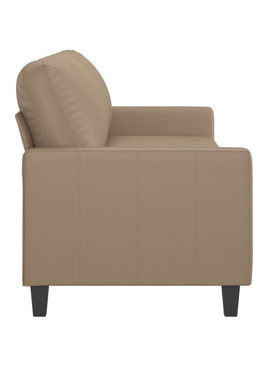 3místná pohovka cappuccino 180 cm umělá kůže