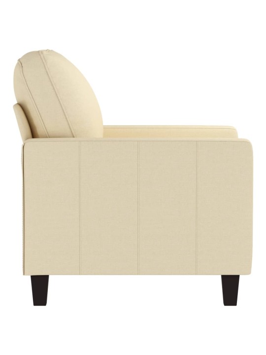 Křeslo krémové 60 cm textil