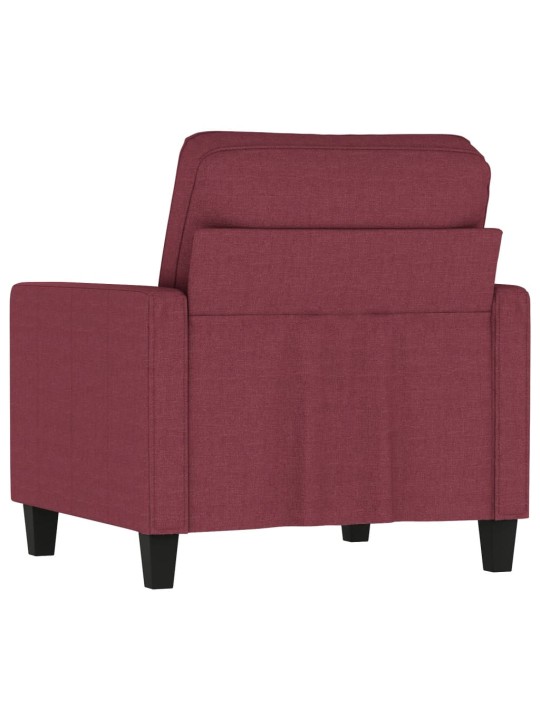 Křeslo vínové 60 cm textil