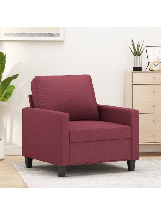 Křeslo vínové 60 cm textil