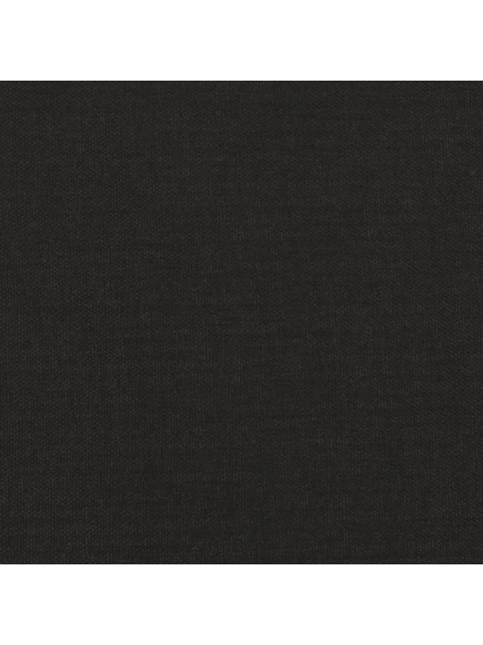 2místná pohovka černá 140 cm textil