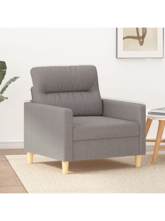 Křeslo taupe 60 cm textil