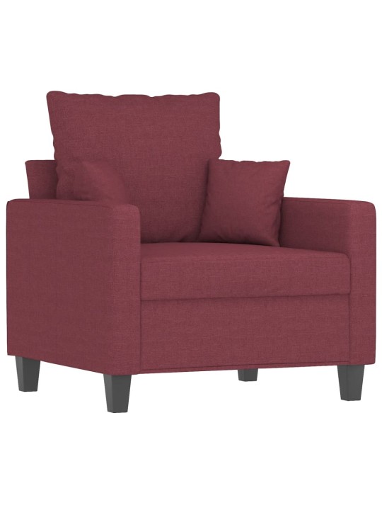 Křeslo vínové 60 cm textil