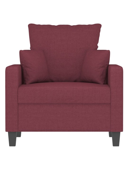 Křeslo vínové 60 cm textil