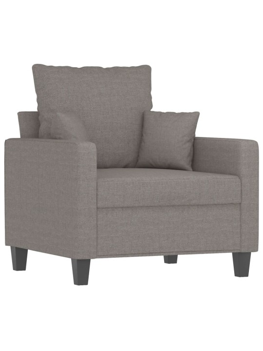 Křeslo taupe 60 cm textil