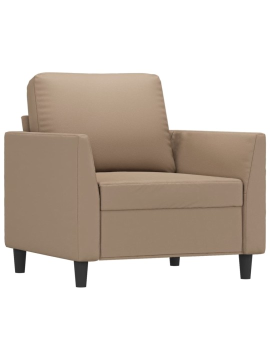Křeslo cappuccino 60 cm umělá kůže