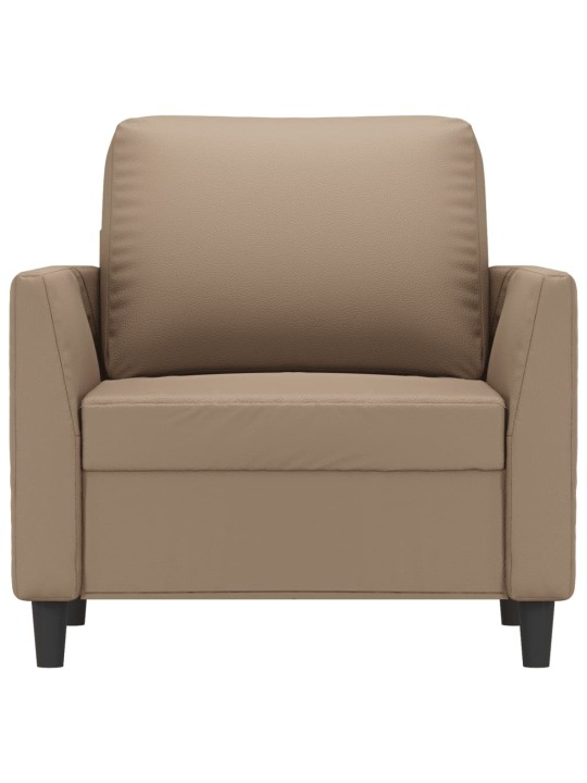 Křeslo cappuccino 60 cm umělá kůže