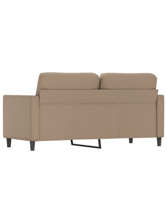 2místná pohovka cappuccino 140 cm umělá kůže
