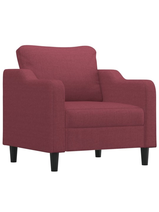 Křeslo vínové 60 cm textil
