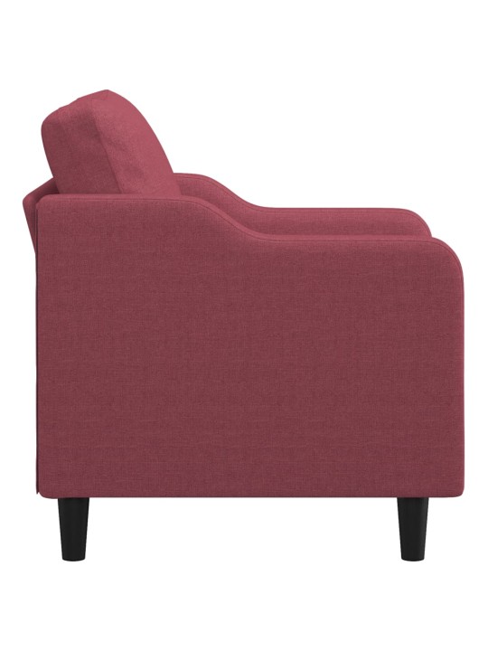 Křeslo vínové 60 cm textil