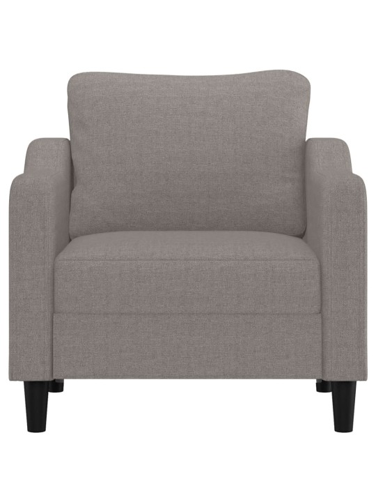 Křeslo taupe 60 cm textil