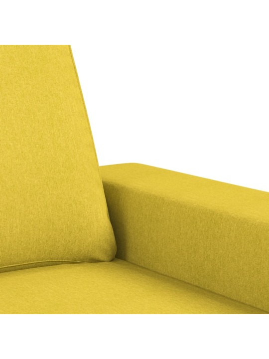 Křeslo světle žluté 60 cm textil