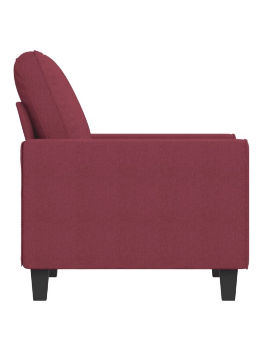 Křeslo vínové 60 cm textil