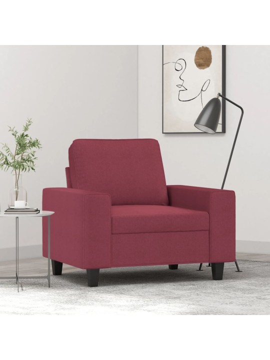 Křeslo vínové 60 cm textil