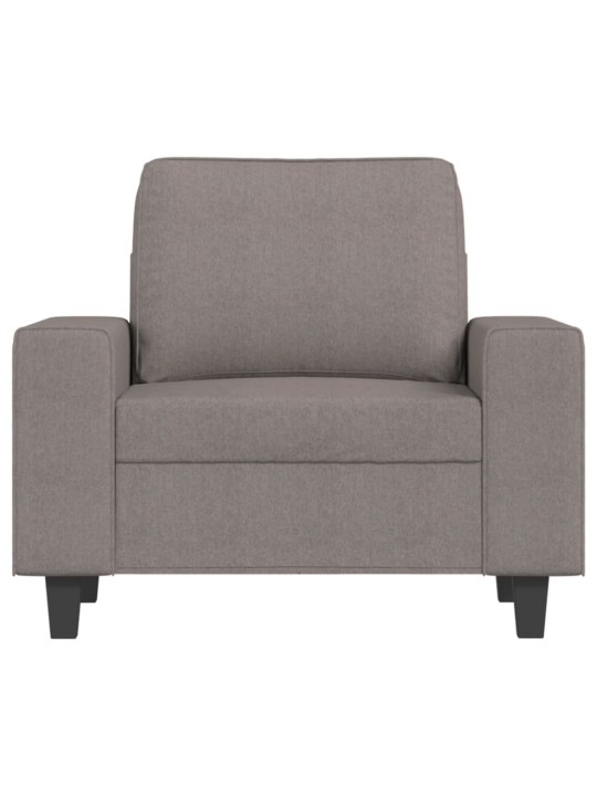 Křeslo taupe 60 cm textil