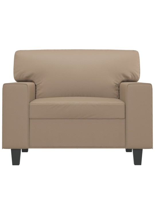 Křeslo cappuccino 60 cm umělá kůže