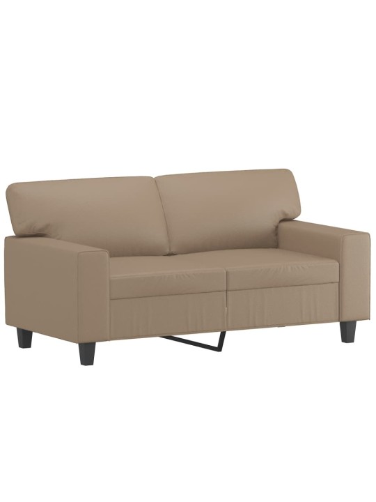 2místná pohovka cappuccino 120 cm umělá kůže